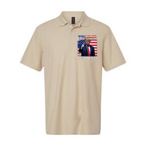 Donald Trump Saved America 47th President Inauguration Softstyle Adult Sport Polo