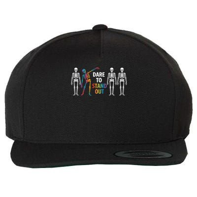 Dare To Stand Out Cute LGBT Pride  Wool Snapback Cap