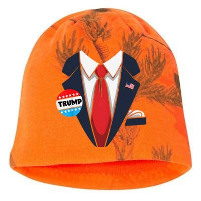 Donald Trump Suit Kati - Camo Knit Beanie