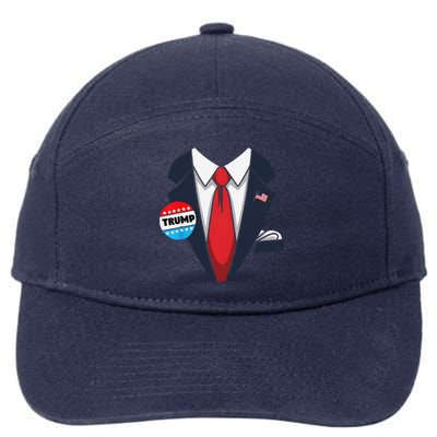 Donald Trump Suit 7-Panel Snapback Hat