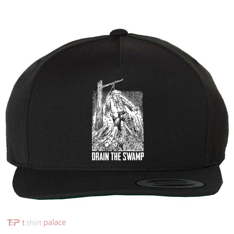 Drain The Swamp Diablo Macabre Wool Snapback Cap