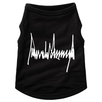 Donald Trump Signature Trump Autograph Trump Vance Sign Great Gift Doggie Tank