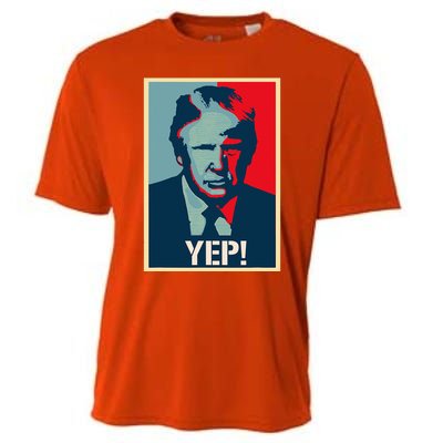 Donald Trump Supporter President 2024 Cooling Performance Crew T-Shirt