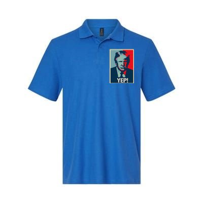 Donald Trump Supporter President 2024 Softstyle Adult Sport Polo