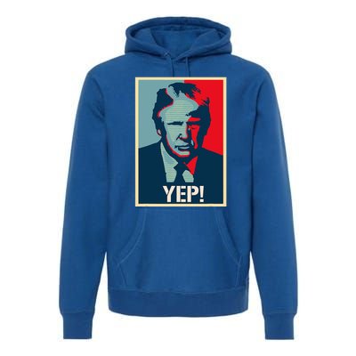 Donald Trump Supporter President 2024 Premium Hoodie