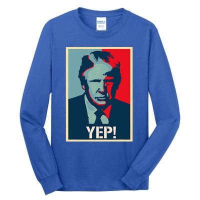 Donald Trump Supporter President 2024 Tall Long Sleeve T-Shirt