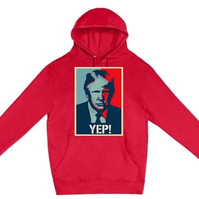 Donald Trump Supporter President 2024 Premium Pullover Hoodie