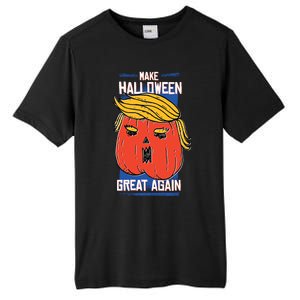 Donald Trump Saying Make Halloween Great Again Gift Tall Fusion ChromaSoft Performance T-Shirt