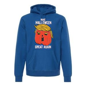 Donald Trump Saying Make Halloween Great Again Gift Premium Hoodie