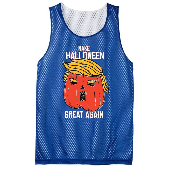 Donald Trump Saying Make Halloween Great Again Gift Mesh Reversible Basketball Jersey Tank