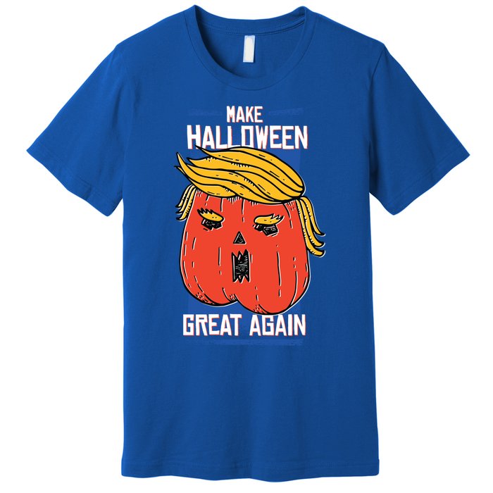 Donald Trump Saying Make Halloween Great Again Gift Premium T-Shirt