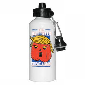 Donald Trump Saying Make Halloween Great Again Gift Aluminum Water Bottle