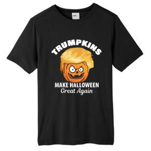 Donald Trump Saying Make Halloween Great Again Gift Tall Fusion ChromaSoft Performance T-Shirt