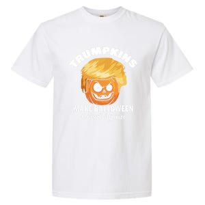 Donald Trump Saying Make Halloween Great Again Gift Garment-Dyed Heavyweight T-Shirt