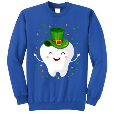 Dental Tooth St Patricks Day Funny Dentist Gift For Dentist Gift Sweatshirt