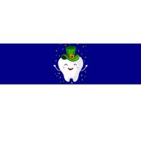 Dental Tooth St Patricks Day Funny Dentist Gift For Dentist Gift Bumper Sticker