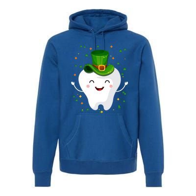 Dental Tooth St Patricks Day Funny Dentist Gift For Dentist Gift Premium Hoodie