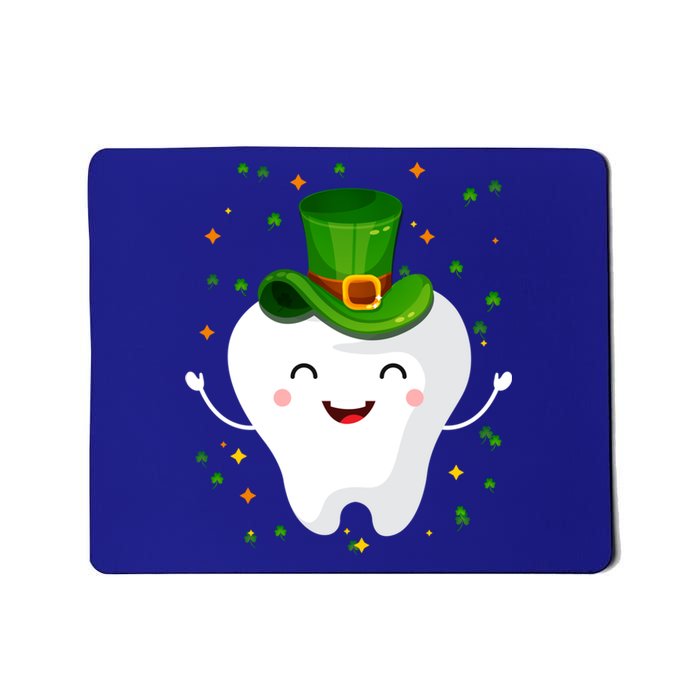 Dental Tooth St Patricks Day Funny Dentist Gift For Dentist Gift Mousepad