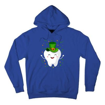 Dental Tooth St Patricks Day Funny Dentist Gift For Dentist Gift Tall Hoodie