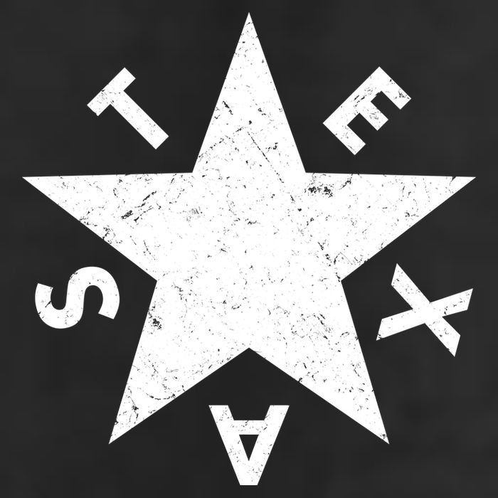 Distressed Texas Star Adult Drive Performance Visor