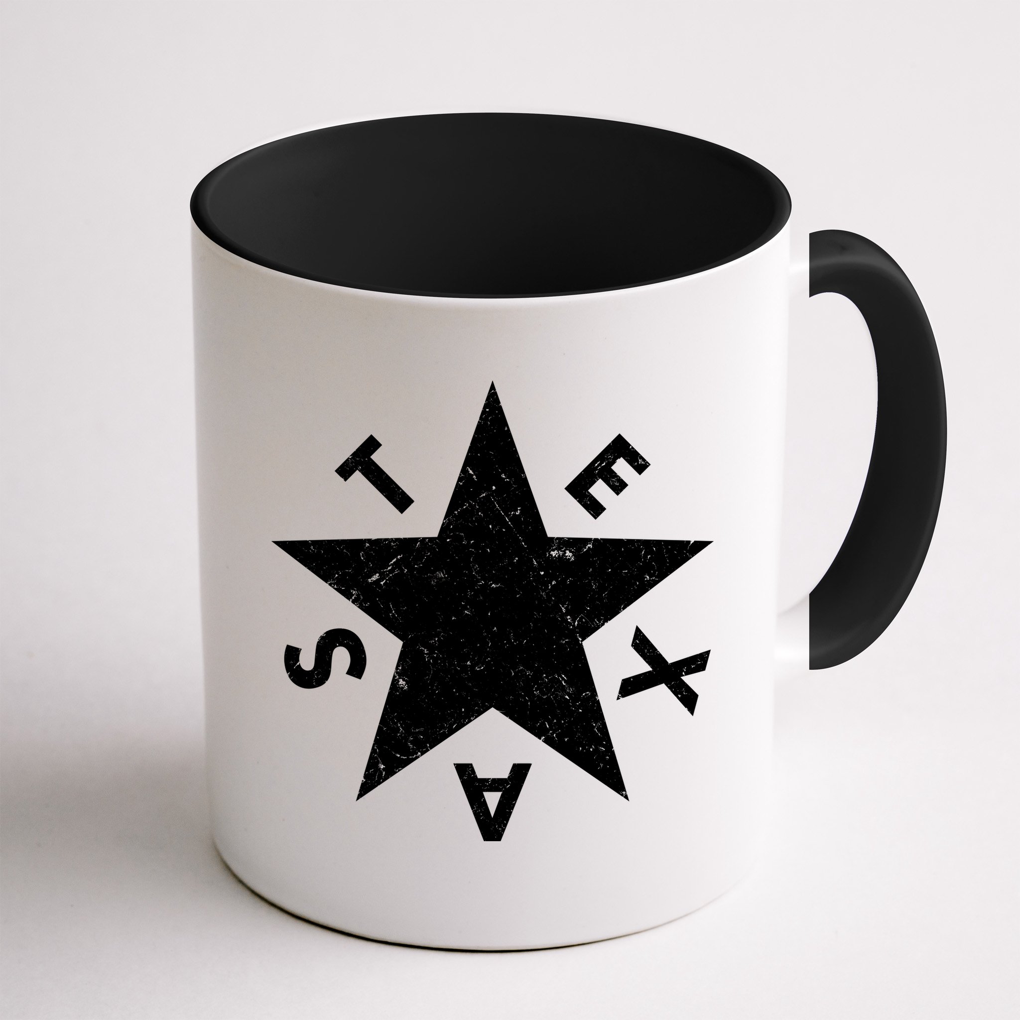Distressed Texas Star Mug