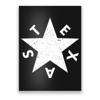 Distressed Texas Star Poster