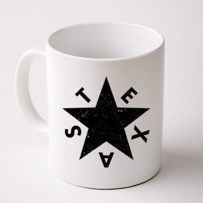 Distressed Texas Star Coffee Mug