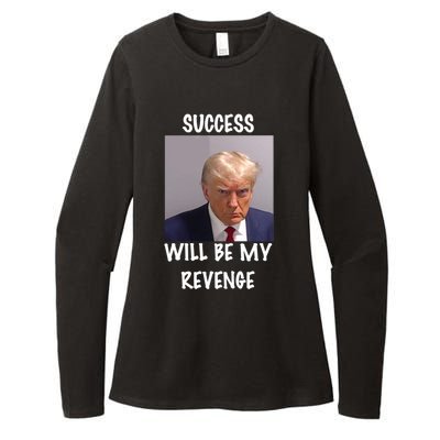 Donald Trump Success Will Be My Revenge Cool Gift Womens CVC Long Sleeve Shirt