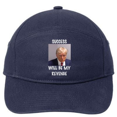 Donald Trump Success Will Be My Revenge Cool Gift 7-Panel Snapback Hat