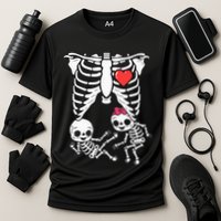 Double Trouble Spooky Pregnancy Reveal with Xray Twins Cooling Performance Crew T-Shirt