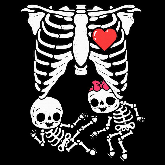 Double Trouble Spooky Pregnancy Reveal with Xray Twins Cooling Performance Crew T-Shirt