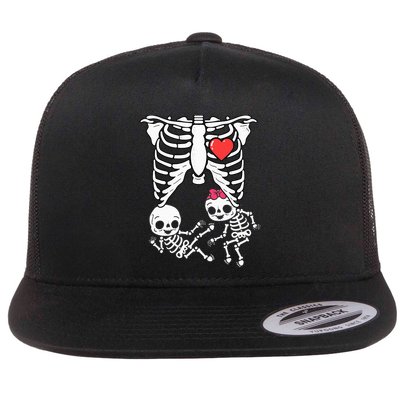 Double Trouble Spooky Pregnancy Reveal with Xray Twins Flatbill Hat
