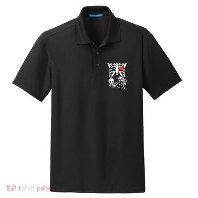 Double Trouble Spooky Pregnancy Reveal with Xray Twins Dry Zone Grid Polo
