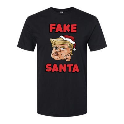 Donald Trump Santa Hat Fake Santa Christmas Softstyle® CVC T-Shirt