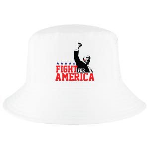 Donald Trump Shooting Fight For America Trump Assassination Attempt Cool Comfort Performance Bucket Hat