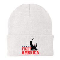 Donald Trump Shooting Fight For America Trump Assassination Attempt Knit Cap Winter Beanie