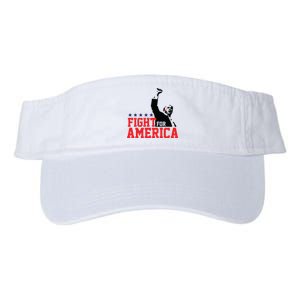 Donald Trump Shooting Fight For America Trump Assassination Attempt Valucap Bio-Washed Visor