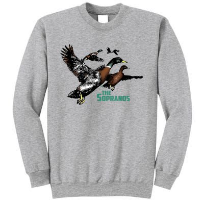 Ducks The Sopranos Do You Feel Depressed The Duck Left I Sweatshirt