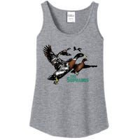 Ducks The Sopranos Do You Feel Depressed The Duck Left I Ladies Essential Tank