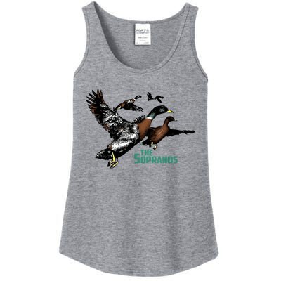 Ducks The Sopranos Do You Feel Depressed The Duck Left I Ladies Essential Tank