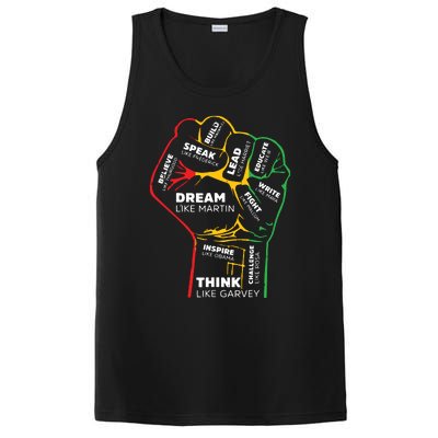 Dream Think Speak Black History Month PosiCharge Competitor Tank