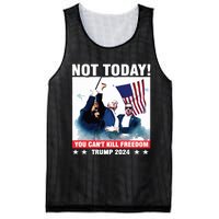 Donald Trump Shooting Not Today Trump Assassination Attempt Mesh Reversible Basketball Jersey Tank