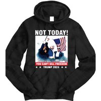 Donald Trump Shooting Not Today Trump Assassination Attempt Tie Dye Hoodie