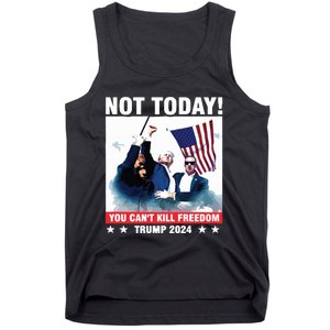 Donald Trump Shooting Not Today Trump Assassination Attempt Tank Top