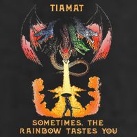 Dragon Tiamat Sometimes The Rainbow Tastes You 7 Panel Mesh Trucker Snapback Hat