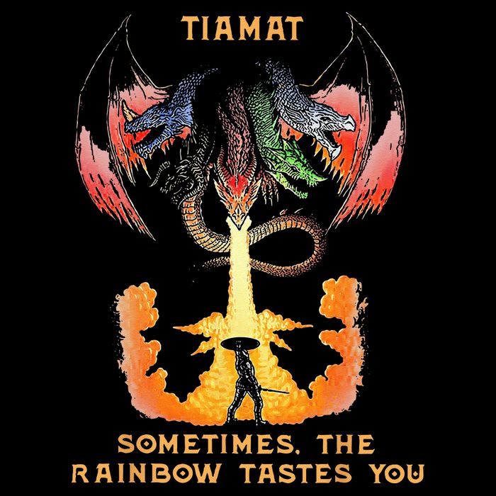 Dragon Tiamat Sometimes The Rainbow Tastes You Backpack