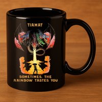 Dragon Tiamat Sometimes The Rainbow Tastes You 11oz C Handle Ceramic Mug