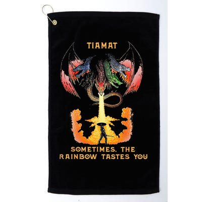Dragon Tiamat Sometimes The Rainbow Tastes You Golf Towel