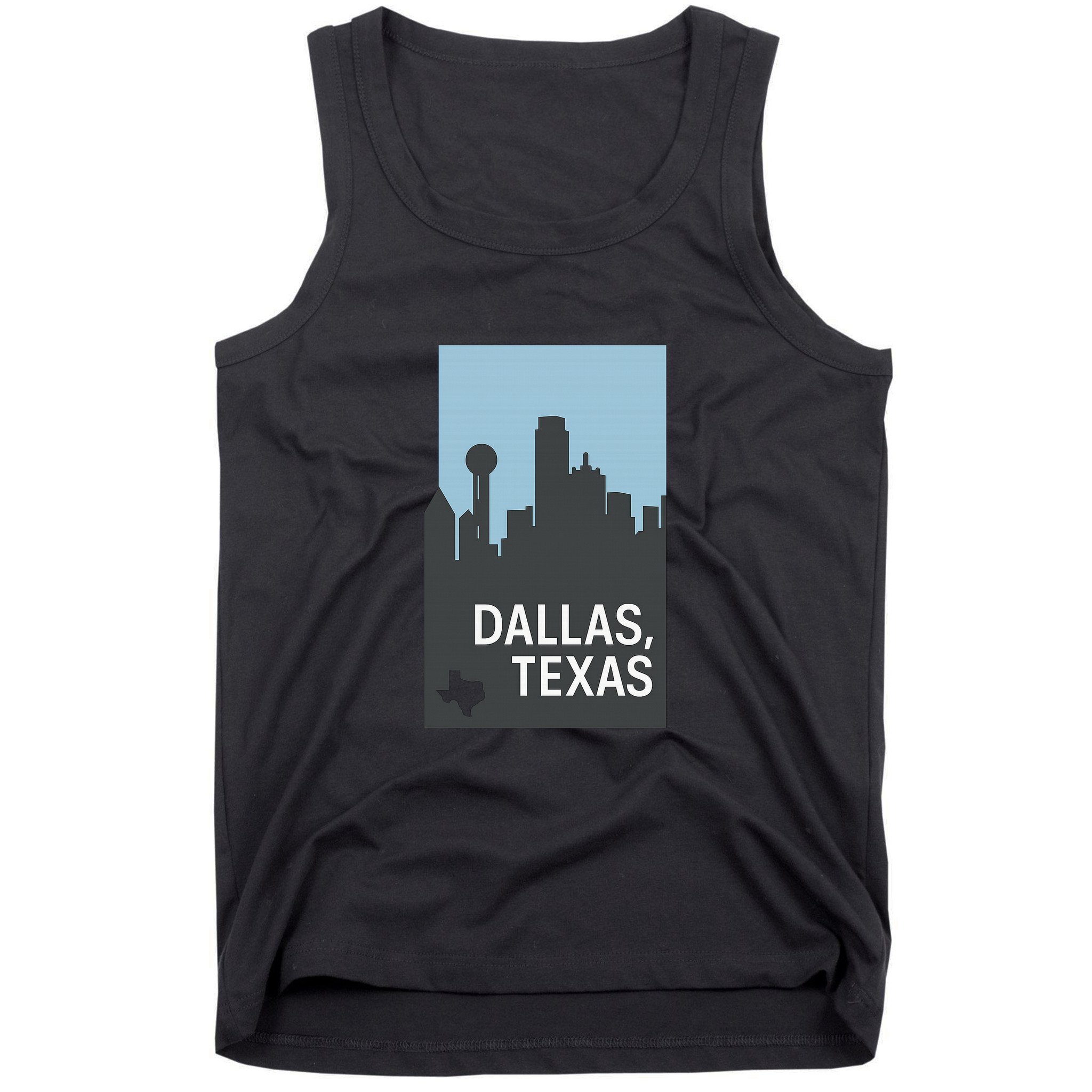 Dallas Texas Simple Tank Top