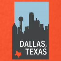 Dallas Texas Simple Button
